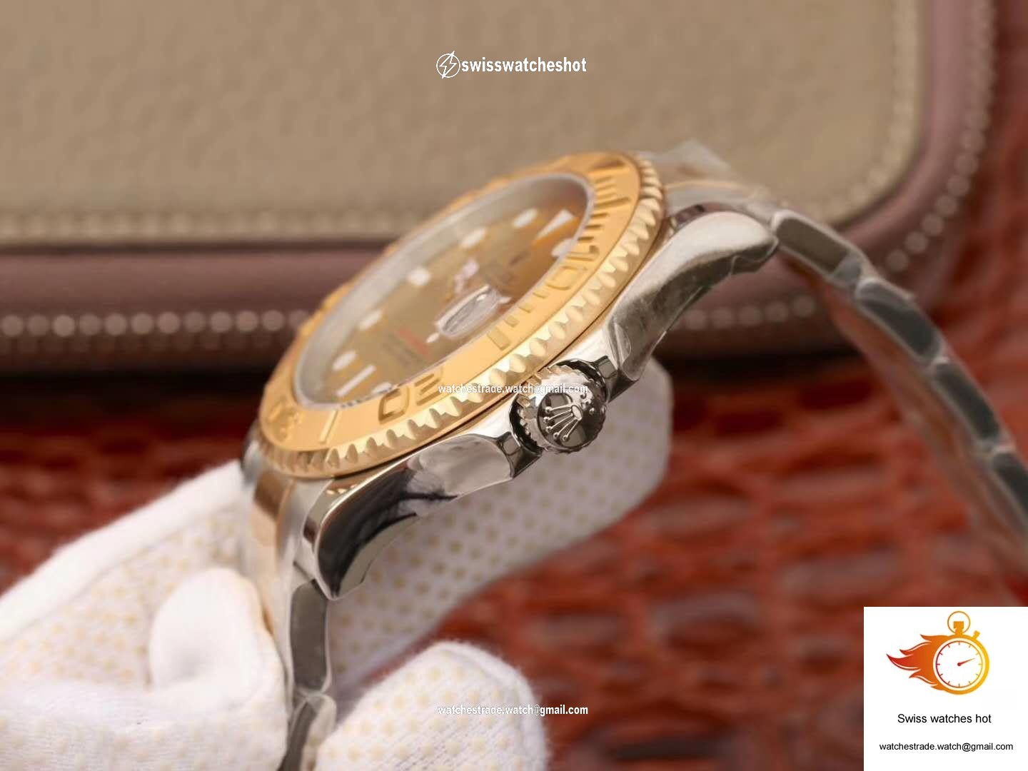 Rolex Yacht Master 116623 Champagne Dial 6