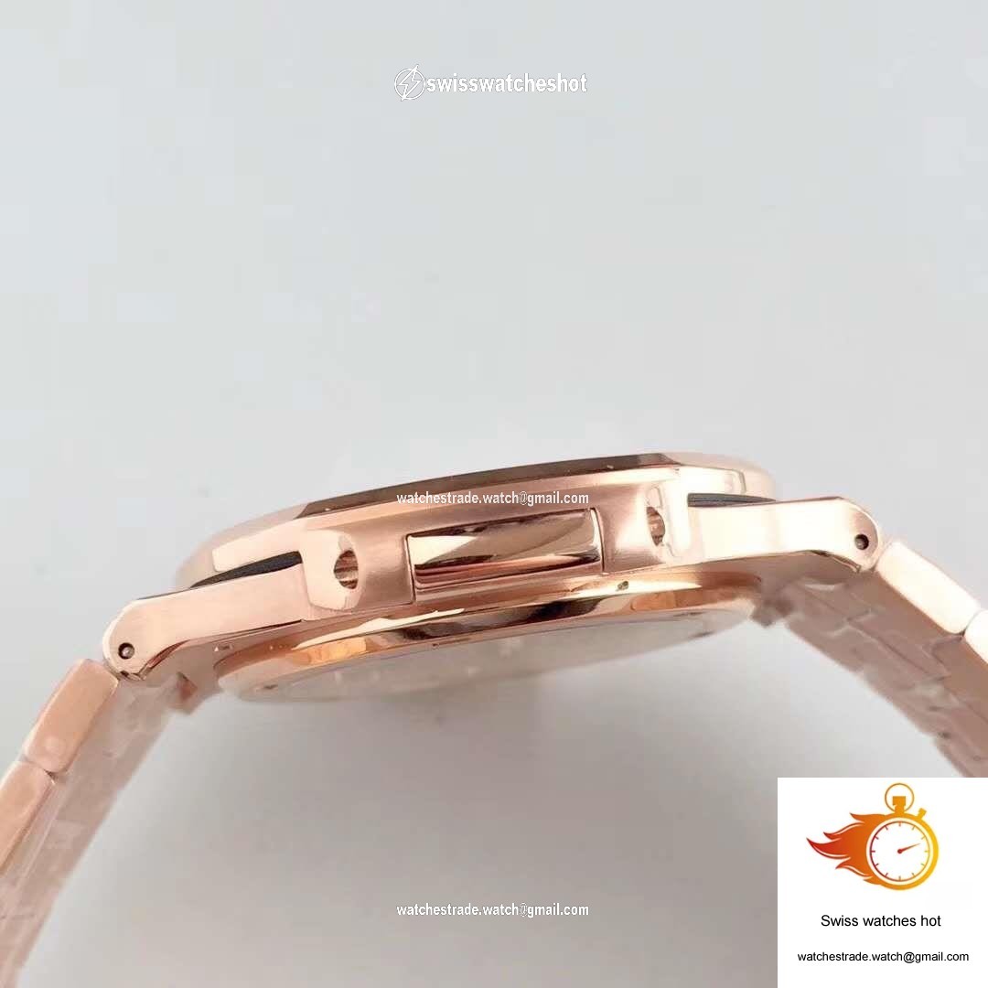 Patek Philippe Nautilus 5711/1R-001 PF Factory Rose Gold Chocolate Dial 6