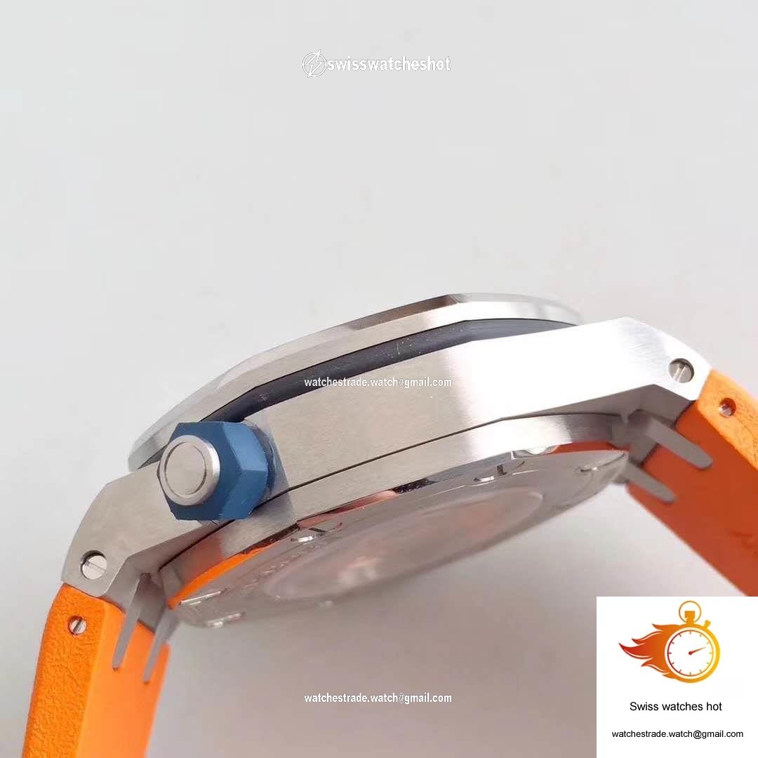 Audemars Piguet Royal Oak Offshore Diver 15710ST.OO.A070CA.01 JF Factory V3 Orange Dial 6