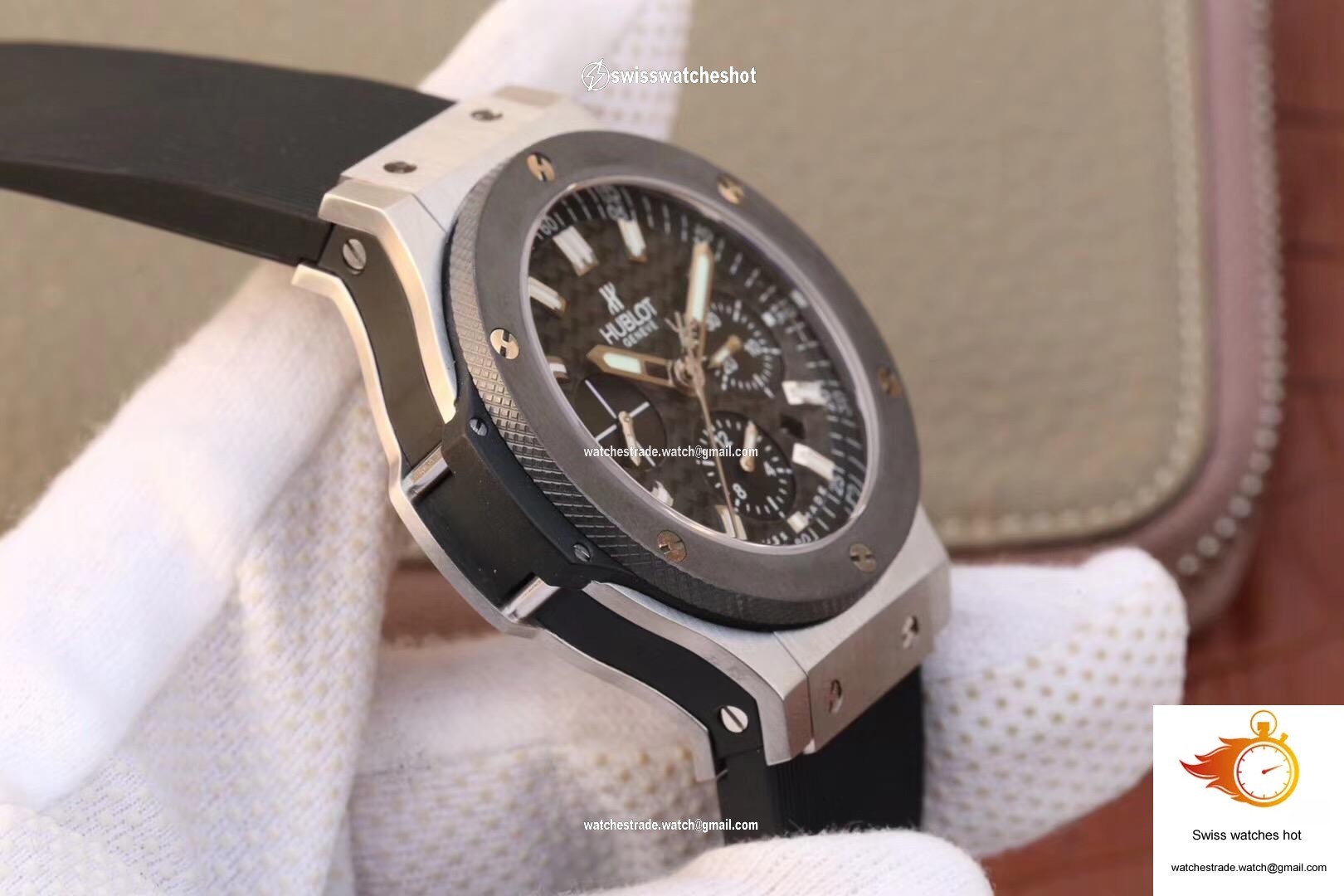 Hublot Big Bang Steel Ceramic 301.SB.131.RX HBB V6 Factory Carbon Fiber Dial 6