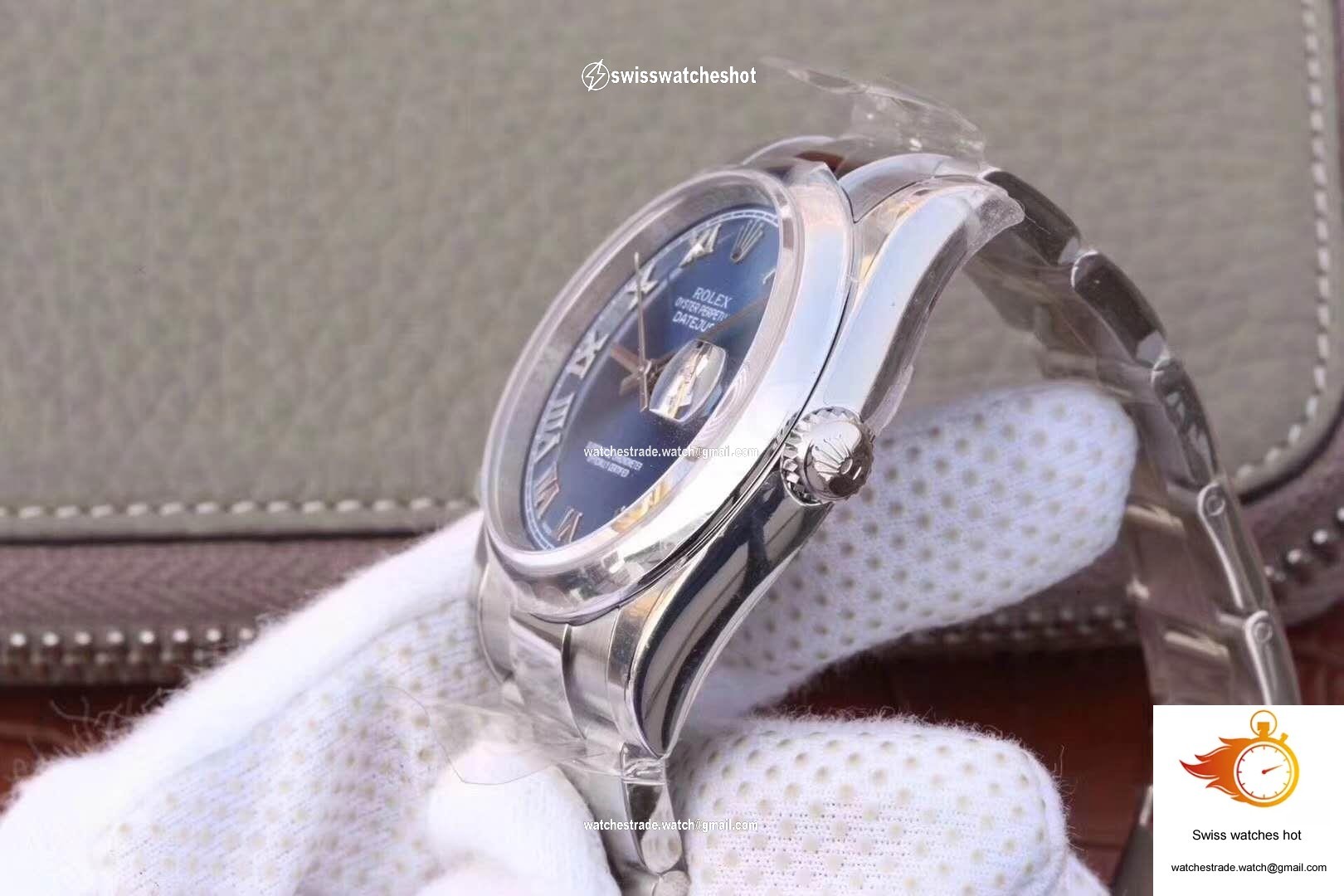 Rolex Datejust II 116334 36MM AR Factory Blue Dial 6