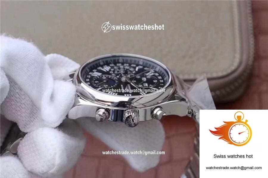 Longines Conquest Classic Chronograph Moonphase Black Dial 6