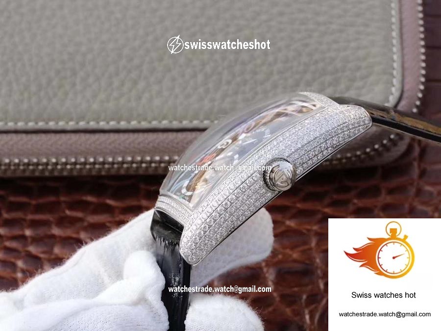 Franck Muller Crazy Color Dreams Tourbillon 8880 Black Dial 6