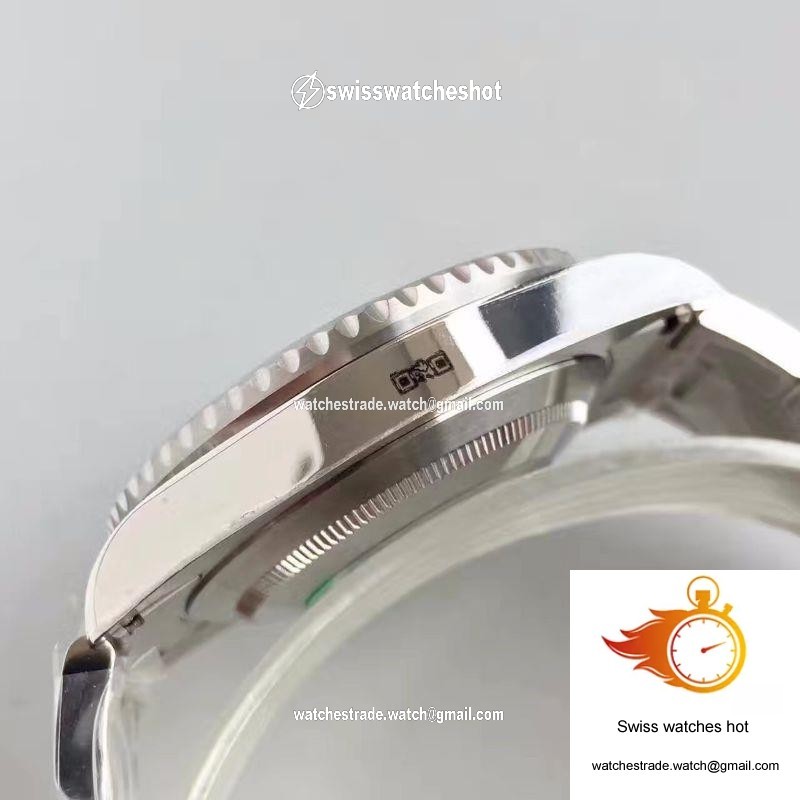 Rolex Submariner Date 116610LV Noob Factory V9 Green Dial Diamond 6