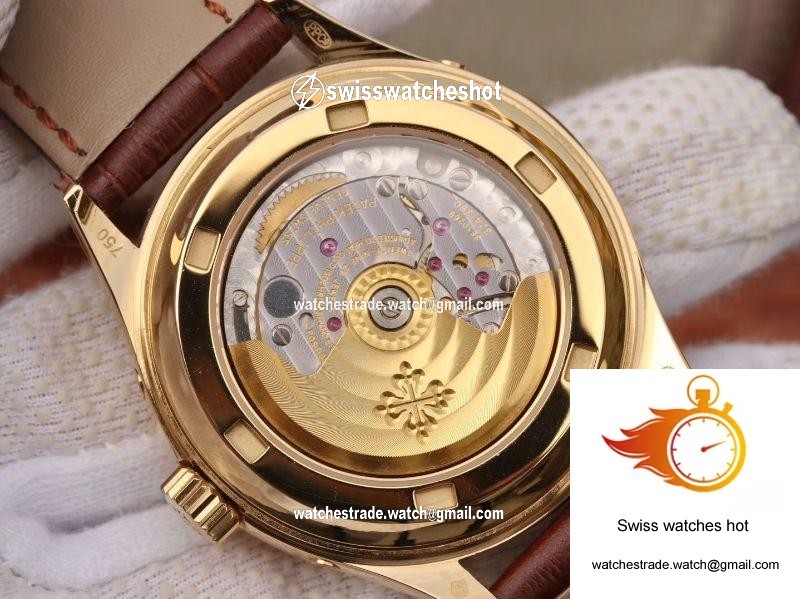 Patek Philippe Annual Calendar 5035J Gold Dial 6