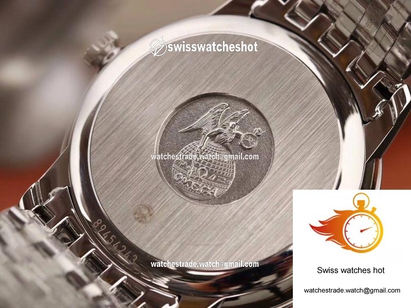 Omega De Ville Prestige 424.10.40.20.02.002 MKS Factory Silver Dial 6
