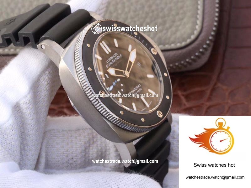 Panerai Luminor Submersible 1950 Amagnetic 3 Days PAM1389 VS Factory Black Dial 6