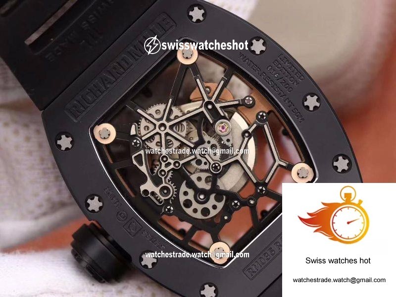 Richard Mille RM35-02 Americas KV Factory Skeleton Dial 6
