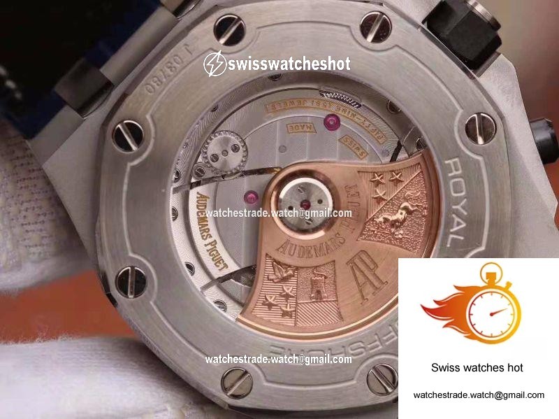 Audemars Piguet Royal Oak Offshore Chronograph 2018 SIHH 26470 JF Factory V2 Black Textured Dial 6