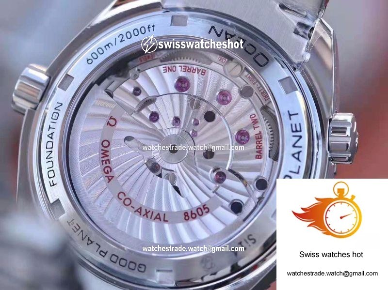 Omega Seamaster Planet Ocean 232.90.44.22.03.001 VS Factory Blue Dial 6