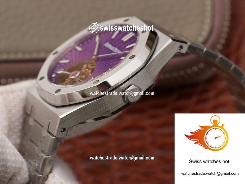Audemars Piguet Royal Oak Tourbillon 26522ST.OO.1220ST.01 R8 Factory Purple Dial 6