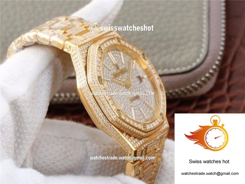 Audemars Piguet Royal Oak 15400.OR01 Diamonds Dial 6