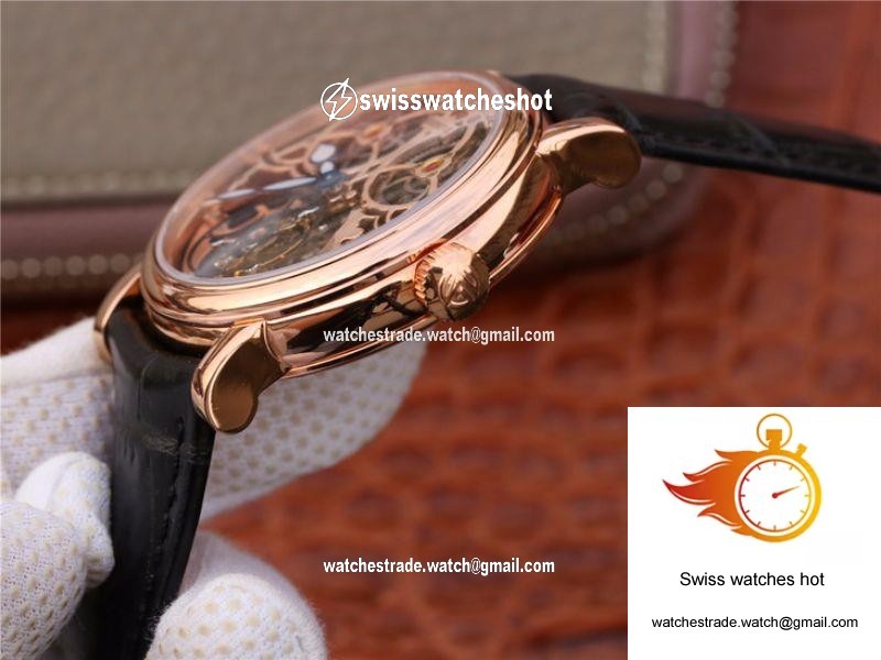 Franck Muller Giga Tourbillon 18K Rose Gold Skeleton Dial 6
