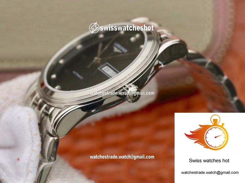 Longines Flagship Double Calendar L4.899.4.12.6 GK Factory Black Dial 6
