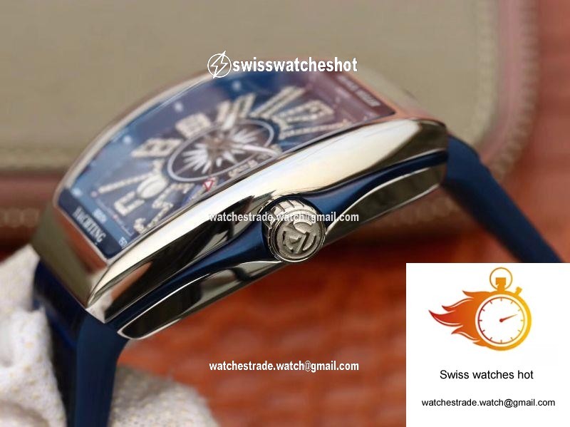 Franck Muller Vanguard V45 45MM Blue Dial 6