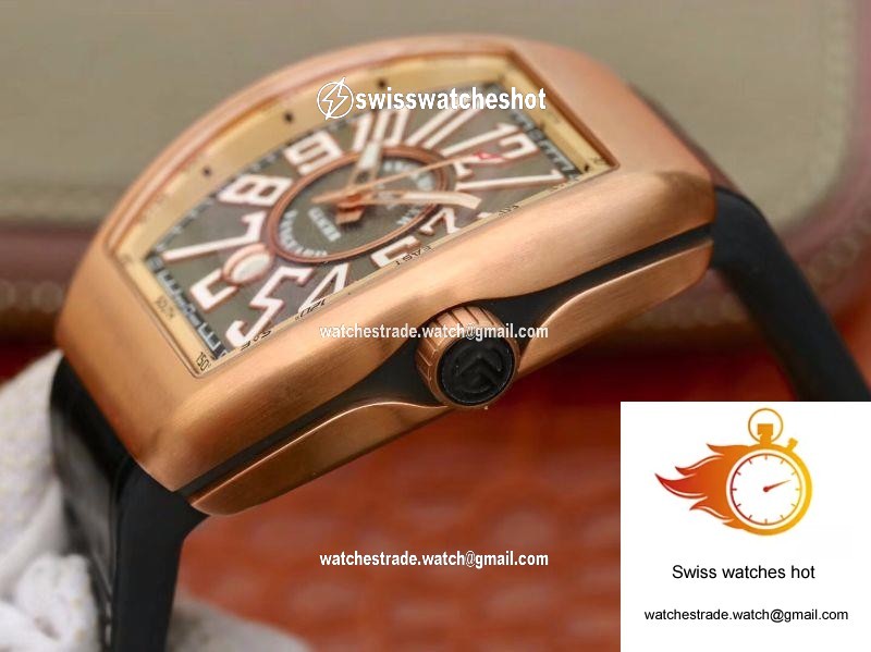 Franck Muller Vanguard V45-01 Gray Dial 6