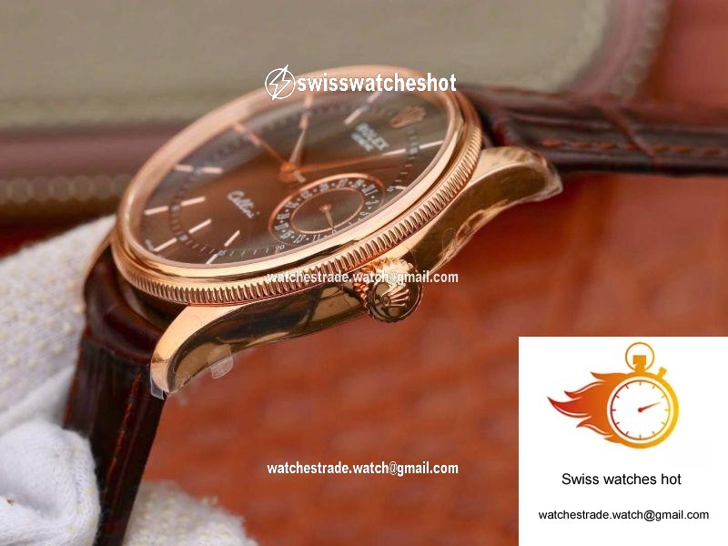 Rolex Celini Date 50515 MKS Factory 18K Rose Gold Case 6