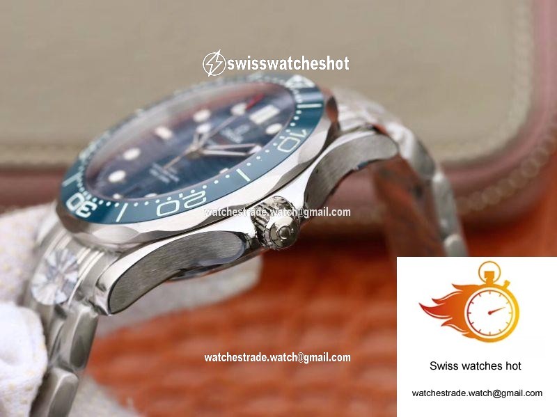 Omega Seamaster Diver 300m 210.30.42.20.03.001 VS Factory Blue Dial 6
