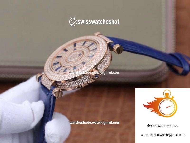 Franck Muller Double Mystery D 3R CD 42 Rose Gold Diamond Dial 6