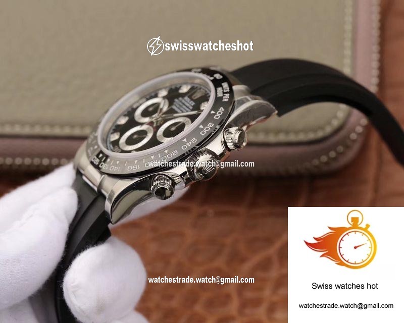 Rolex Daytona Cosmograph 116519 Noob Factory Black Dial 6