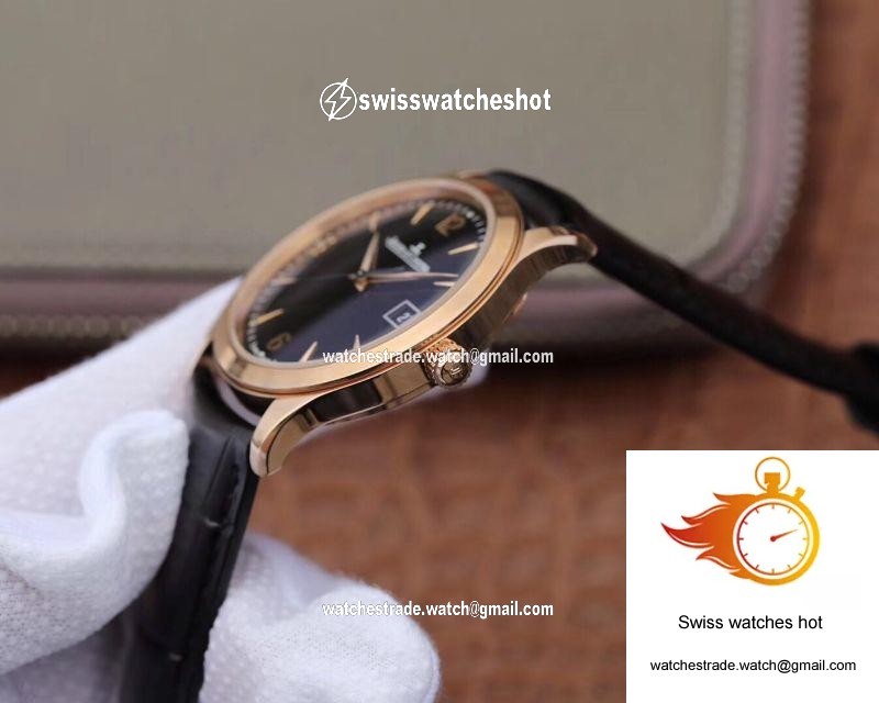 Jaeger LeCoultre Master Control Date Q1542520 ZF Factory Black Dial 6