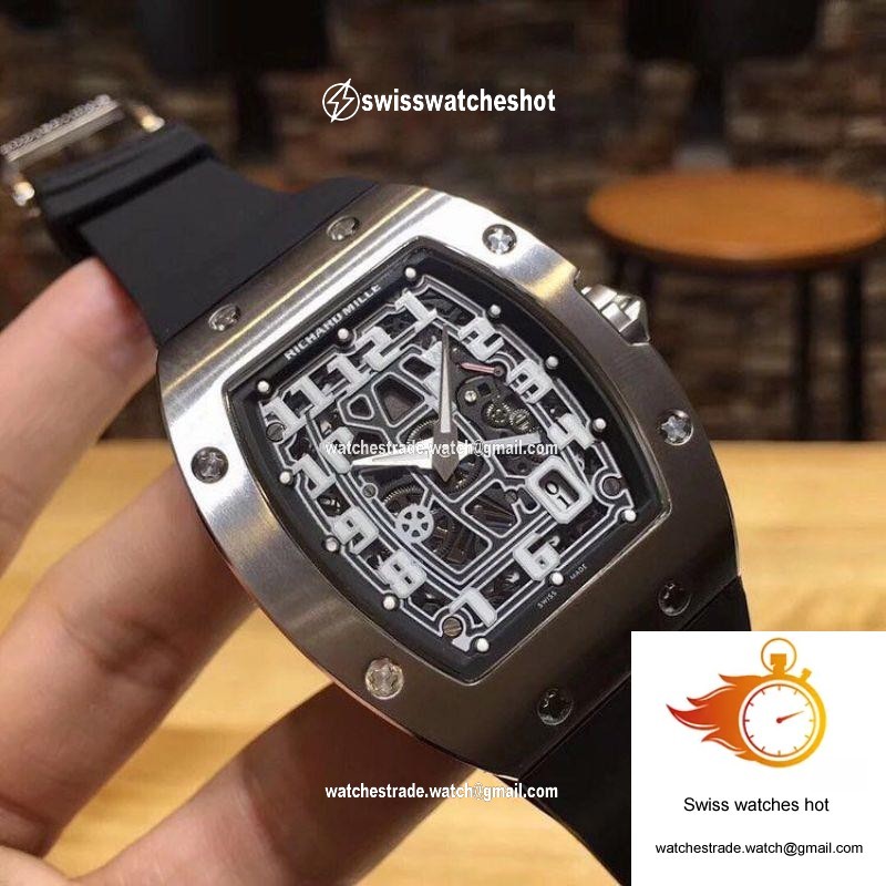 Richard Mille RM67-01 Extra Flat Titanium Skeleton Dial 6