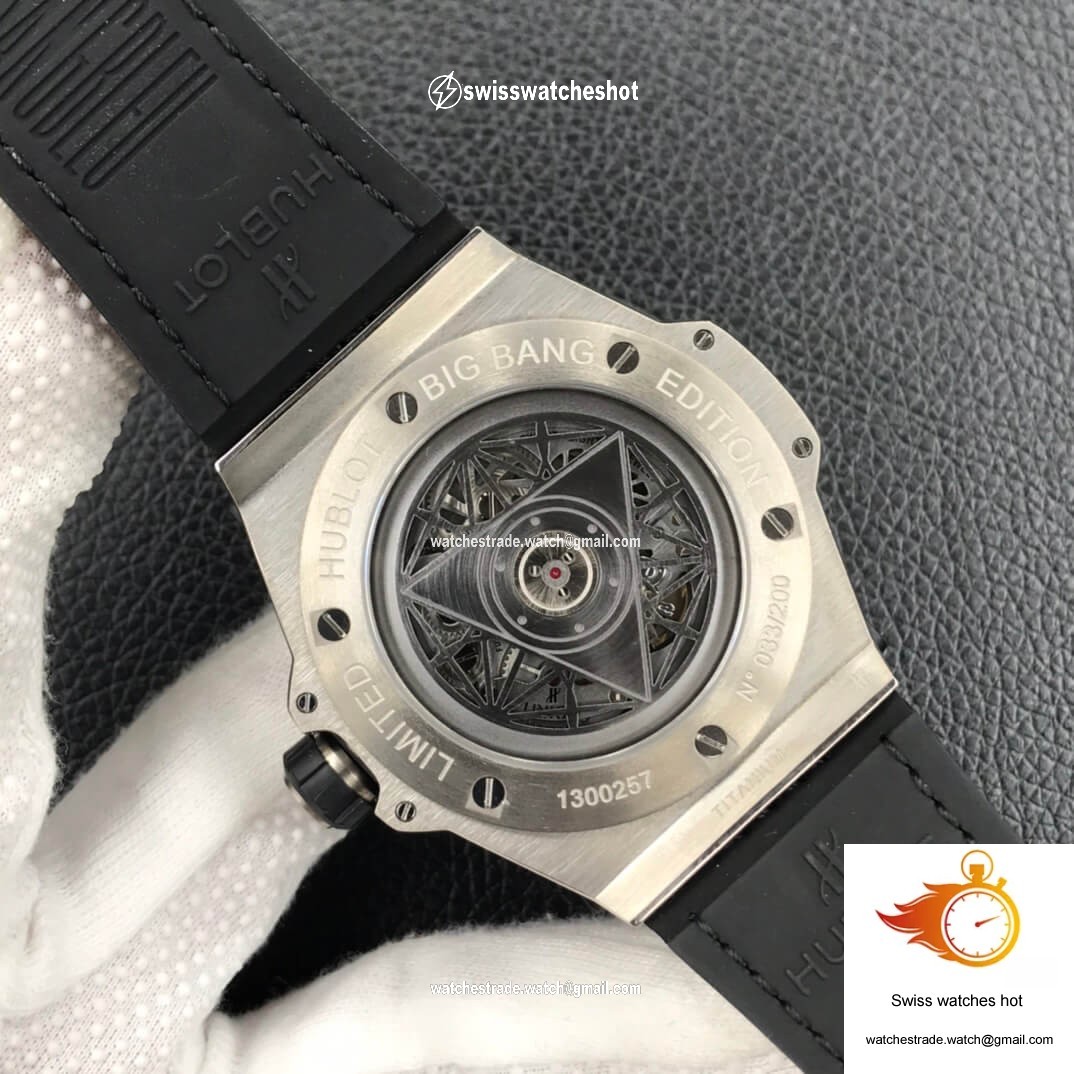 Hublot Big Bang WWF Factory Titanium Full Diamond Case 7