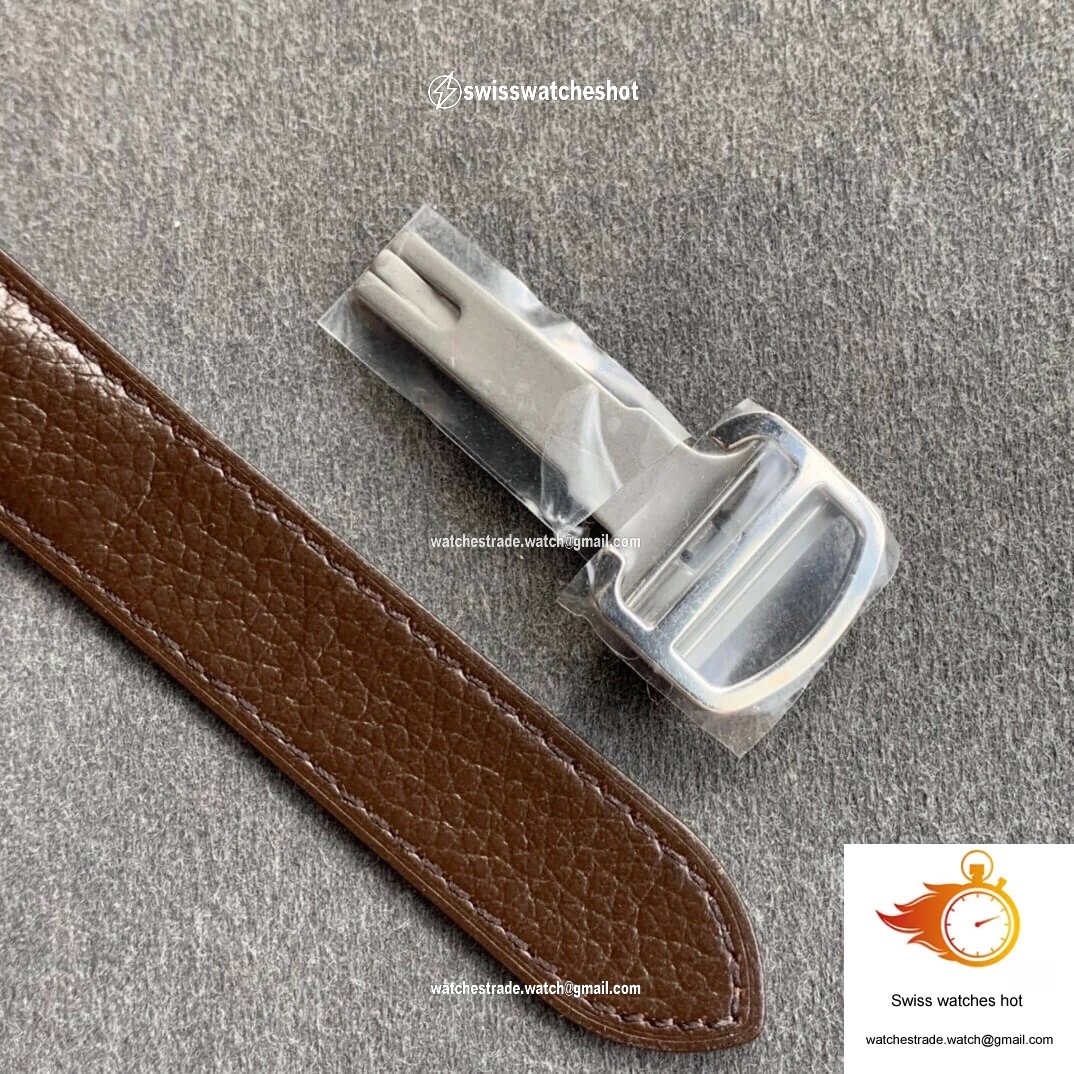 Cartier Tank WSTA0030 K11 Factory White Dial 7