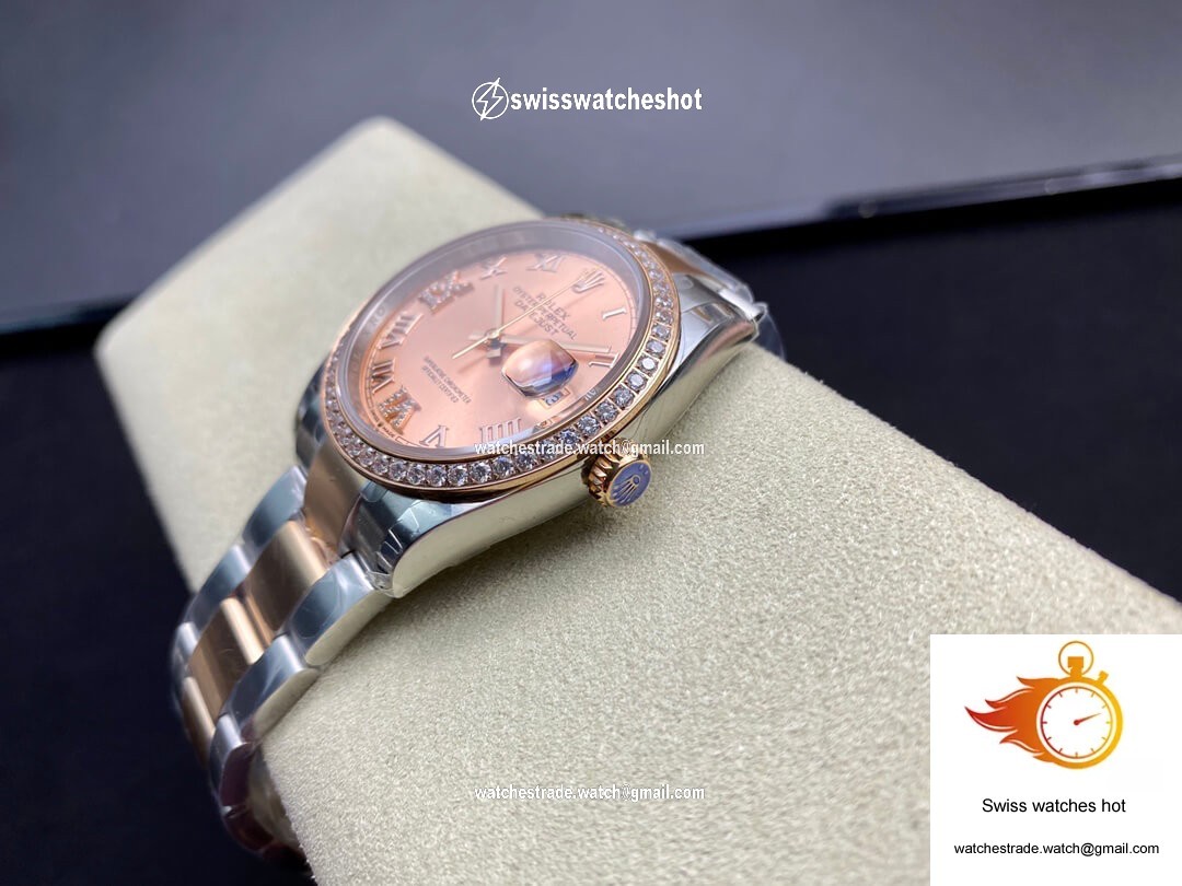 Rolex Datejust M126281RBR-0016 EW Factory Rose Gold 7
