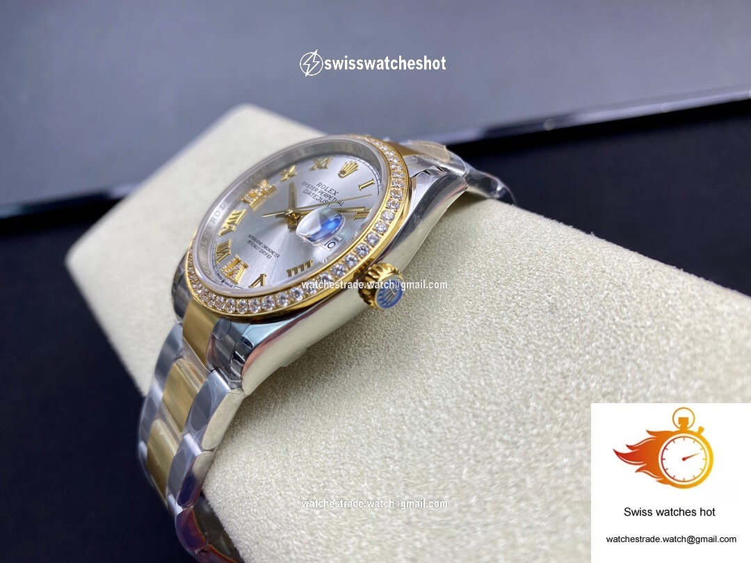 Rolex Datejust M126283RBR-0018 EW Factory Diamond-set Bezel 7