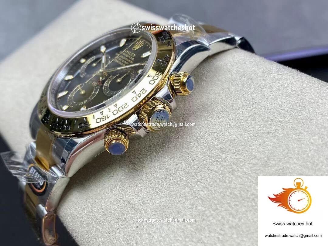 Rolex Daytona M116503-0004 BT Factory Yellow Gold Black Dial 7