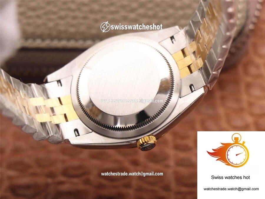 Rolex Datejust M126233-0031 EW Factory Yellow Gold Diamond Dial 7