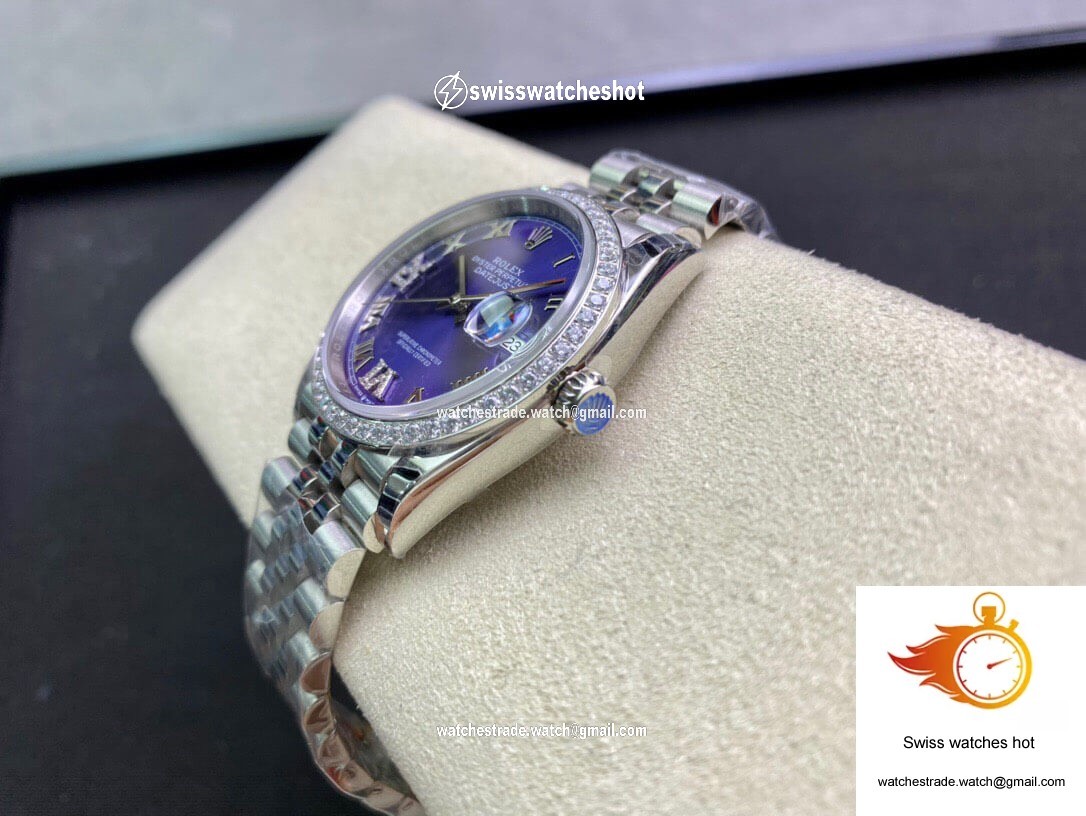 Rolex Datejust M126284RBR-0013 EW Factory Diamond-set Bezel 7