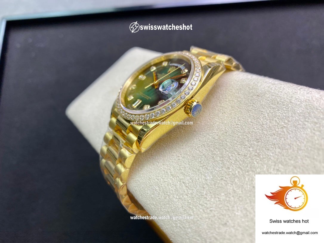 Rolex Day Date M128348RBR-0035 EW Factory Yellow Gold 7