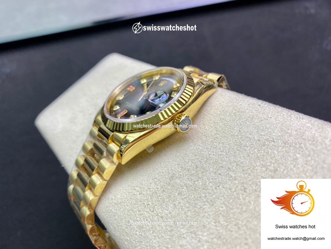 Rolex Day Date 118208 EW Factory Yellow Gold 7