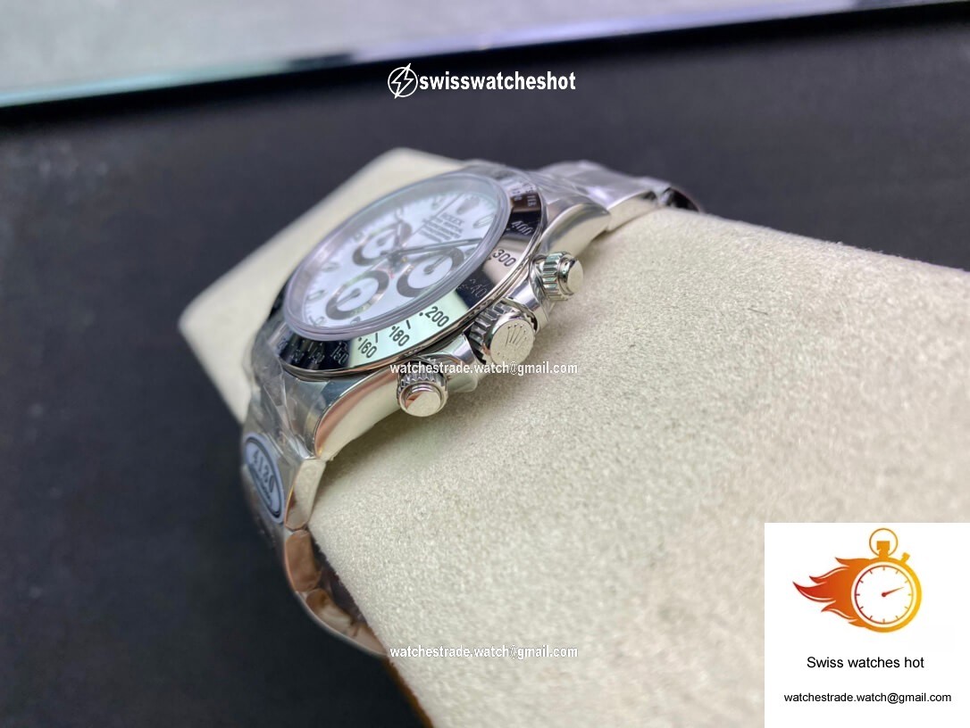 Rolex Cosmograph Daytona 116520LN Clean Factory White Dial 7