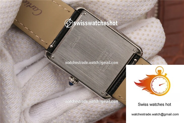 Cartier Tank WSTA0028 K11 Factory White Dial 7