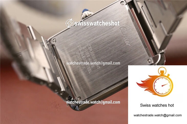 Cartier Tank W5200013 K11 Factory White Dial 7