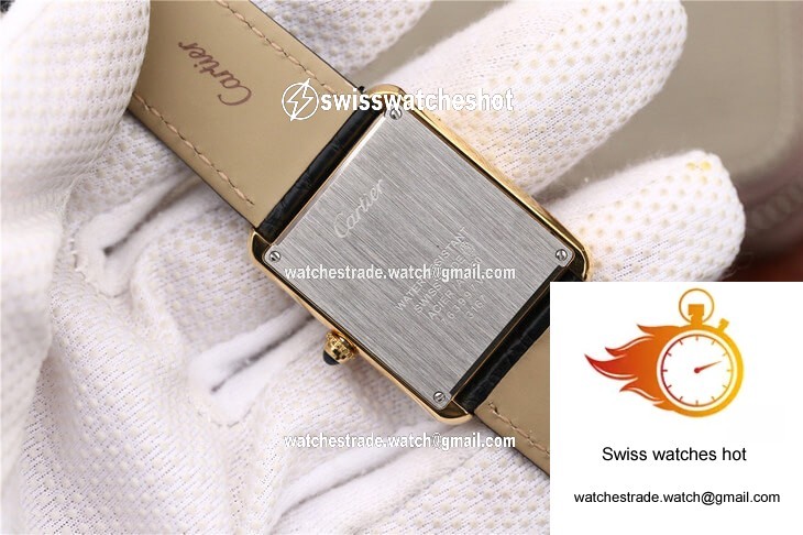 Cartier Tank W5200002 K11 Factory White Dial 7