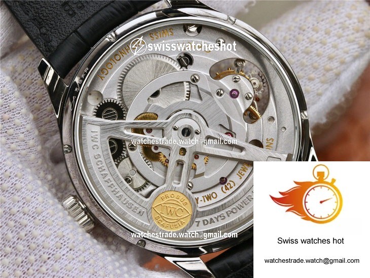 IWC Portuguese Tourbillon ZF Factory Stainless Steel White Dial 7