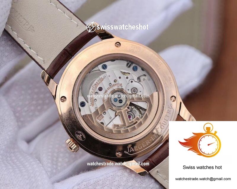 Jaeger LeCoultre Master Control Date Q1542520 ZF Factory 18K Rose Gold White Dial 7