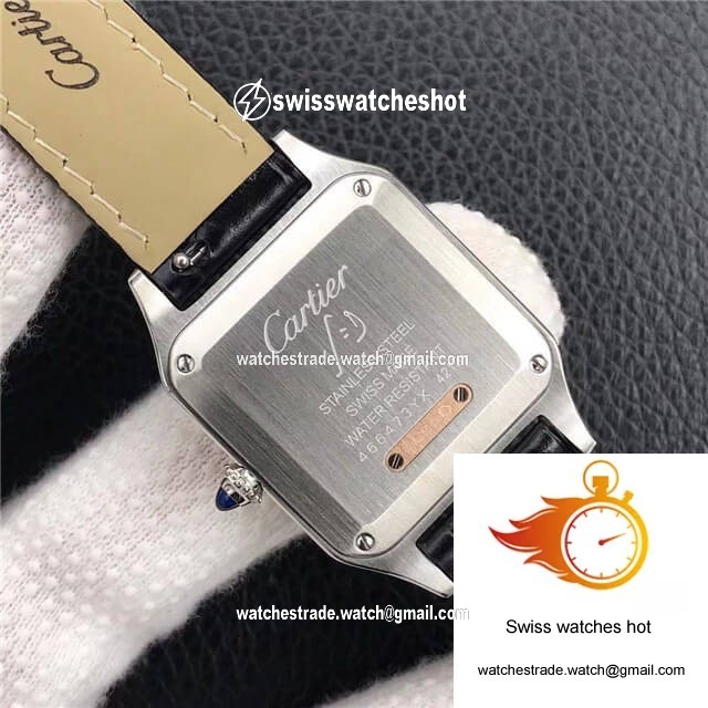 Cartier Santos W2SA0012 Ladies Silver Dial 7