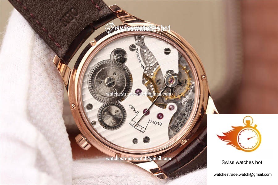 IWC Portuguese IW545409 ZF Factory Rose Gold White Dial 7