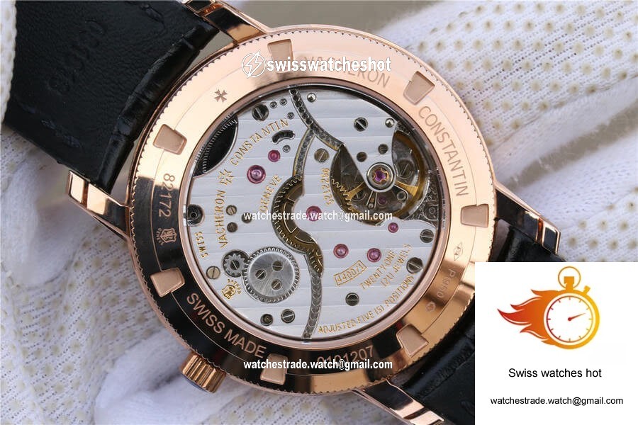 Vacheron Constantin Traditionnelle 82172/000R-9382 TW Factory Rose Gold White Dial 7