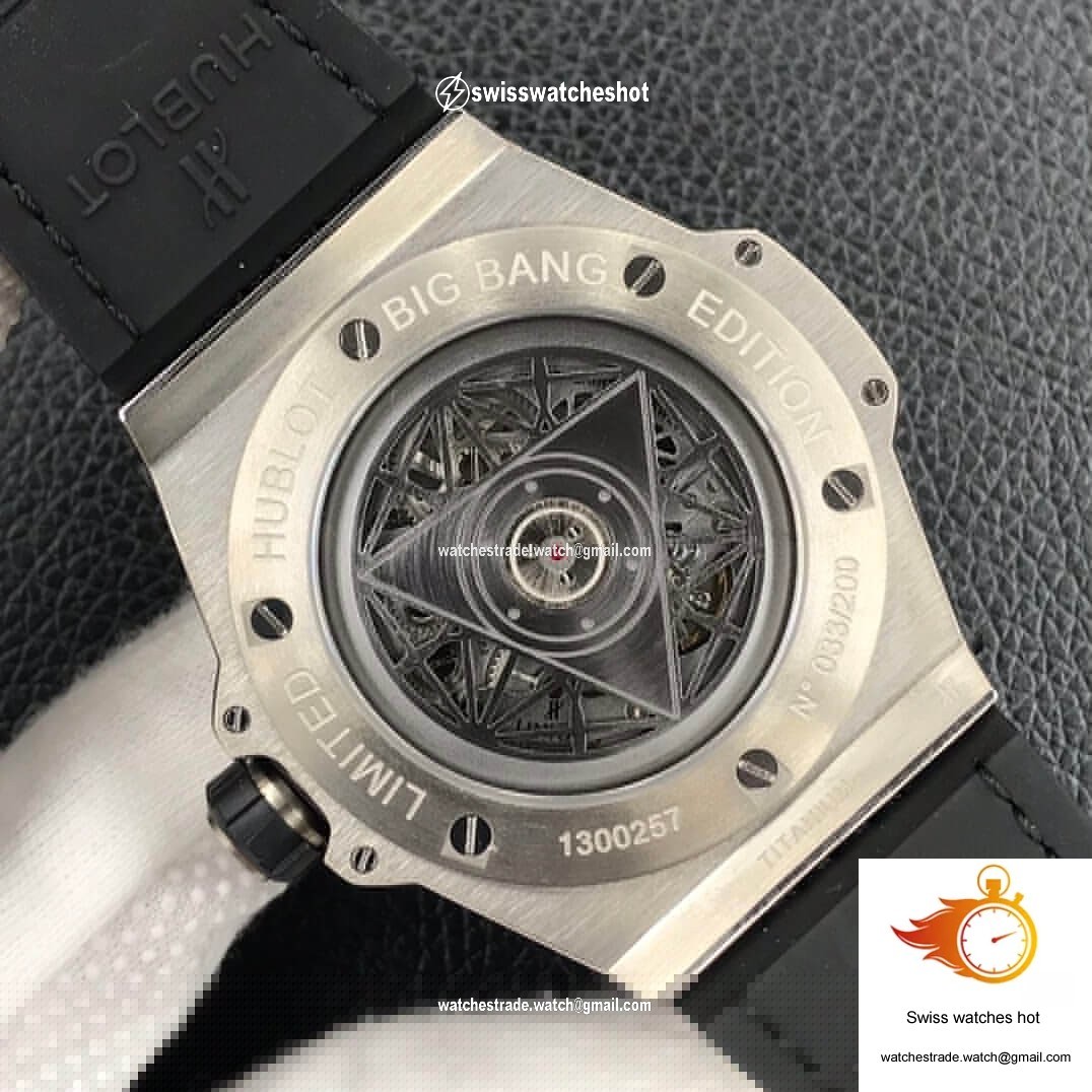 Hublot Big Bang 415.NX.7179.VR.MXM18 WWF Factory Titanium Blue Dial 7