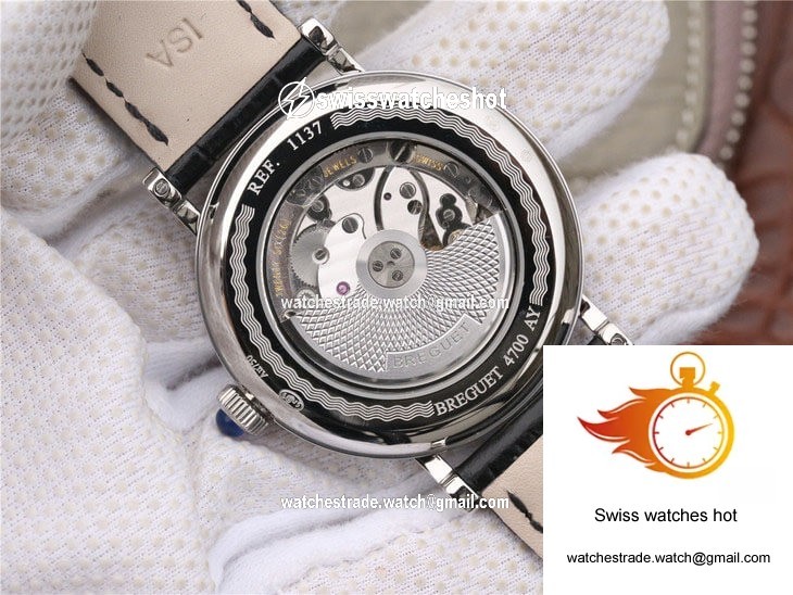 Breguet Classique Moonphase 4396 Stainless Steel White Dial 7