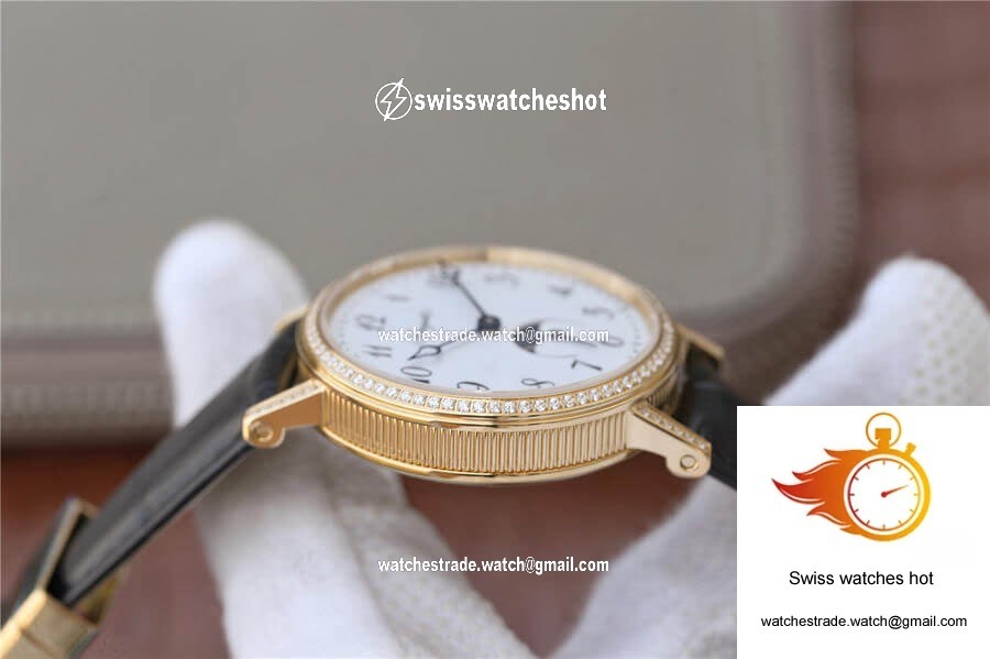 Breguet Classique Moonphase 9087BB/29/964 TW Factory Yellow Gold White Dial 7