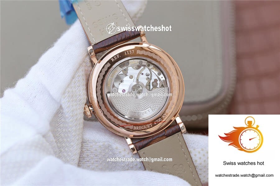 Breguet Classique Moonphase 9087BB TW Factory Rose Gold White Dial 7