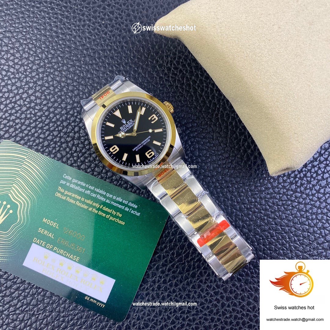 Rolex Explorer M124273-0001 EW Factory Black Dial 7