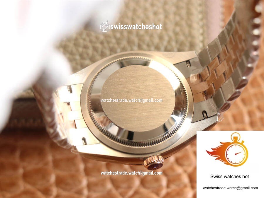 Rolex Datejust M126231-0027 EW Factory Diamonds Rose Gold Dial 7